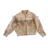 Ca. 1900-1920 Northern Cree Beaded Scout Jacket