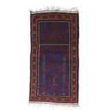Persian Tribal Luri Sectional Prayer Rug c. 1940's
