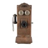 Ca. 1913 Western Electric Oak Wall Telephone