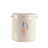 15 Gallon Red Wing Salt Glazed Stoneware Crock
