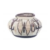1940s Pima or Akimel O'odham Pictorial Coil Basket