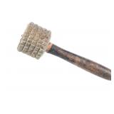 Ca. 1877 Stoneware Textured Meat Tenderizer Mallet