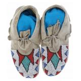 Montana Blackfoot Piegan Reservation Moccasins