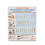 Winchester-Western Sportsman's Guide Tin Ad 1970s