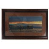 Nancy Glazier Lim. Ed. Print 'Western Skies' 2002