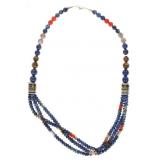 Navajo Tommy & Rose Singer Multistone Necklace