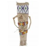 Apsaalooke Crow Beaded Papoose Cradle Board