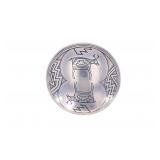 Native American Sterling Deer Effigy Pin