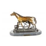 Pierre-Jules Mêne (1810-1879) Horse Bronze RARE