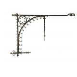 18th C. Wrought Iron Sign Bracket Architectural
