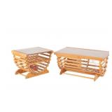 Novelty Lobster Trap Coffee and End Tables