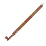 Sioux Calumet Puzzle Stem Catlinite Pipe ca. 1890-
