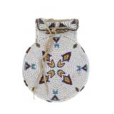 ca. 1890 Ute Beaded Medicine Bag