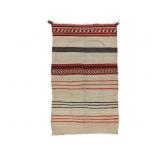Ca. 1890 Navajo Germantown Double Saddle Blanket