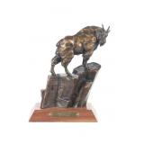 Montana, Con Williams 'Mountain Goat' Bronze c1996