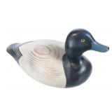 Lesser Scaup Carved Duck Decoy by Robert Capriola
