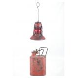 Justrite 1Gal Gas Can & Traffic Gard Light