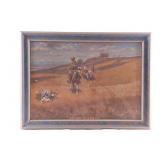 C.M. Russell 'When Wagon Trails Were Dim' Print