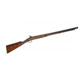 Early Eastern Woodlands Old Brass Tacked Rifle