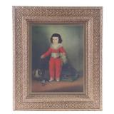 Francisco De Goya 'Goya's Red Boy' Litho 1950s