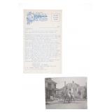 Miller Bro's 101 Ranch Photograph & Letter c 1920s