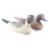 Pintail Decoy Pair by Patrick Vencenti ca. 1980's