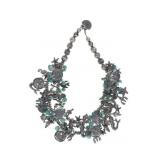 Vintage 'Under The Sea' Silver Charm Necklace