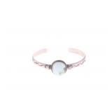 Navajo Sterling Palomino Turquoise Cuff Bracelet