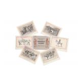 Rare 'Portfolio Of Six Western Prints', Remington