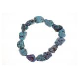 Southwestern Treated Howlite Bracelet c. 1980's