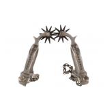 Ca. 1930's North & Judd Anchor Marked Spur Pair