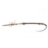 Ca. 1930's Plains Indians Horsehair Leather Quirt