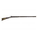 Half-Stock Silver & Tacked Rifle Tecumseh Stamped