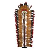 Early Cheyenne Feathered War Bonnet Headdress