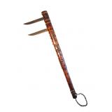 Yankton Sioux Double Blade Club - Reservation Era