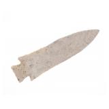 4 7/8 Etley Stemmed Projectile Point 3500BP w/ COA