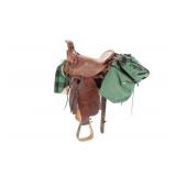 Rocky Mountain Saddle Co. 14 1/2' Buckaroo Saddle