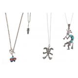 Vintage Puebloan Fetish Necklaces Collection
