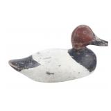 Original Hand Carved Redheaded Duck Decoy