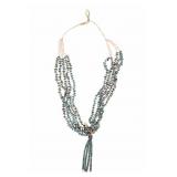 Kewa Pueblo Randy Garcia Turquoise Heishi Necklace