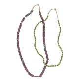 OLD Italian & Venetian Millefiori Trade Necklaces