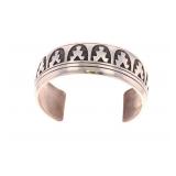 Navajo T & R Singer Sterling Silver Bracelet