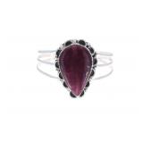 Navajo Calvin Tom Purple Spiny Oyster Bracelet