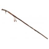 Yellowstone Park Projectile Point Walking Stick