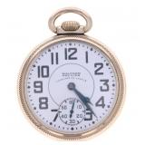 Waltham 1908 Vanguard 10K Railroad Pocket Watch