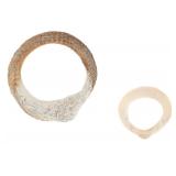 Hohokam/ Anasazi Shell Bracelet Pair c. 900A.D.