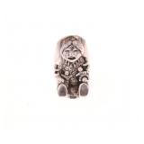 Navajo C.Felley Sterling Silver Storyteller Ring