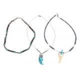 Vintage Navajo Turquoise & Navajo Pearl Necklaces