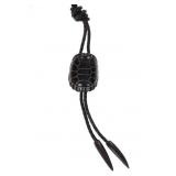 Navajo Steve Hill Horn Turtle Shell Bolo Tie 