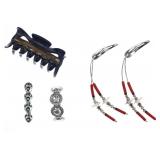 Navajo Sterling Silver Hair Clips Collection